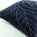 Hand Embroidered - Linen Pillow Cover - 16x16