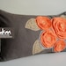For - Allison Armstrong - 1 ROSES linen pillow covers