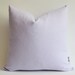 Sukan / SET (2 piece) Lavender Linen pillow cover purple - decorative covers - throw pillows - shams - 20x20 inch