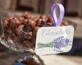 DIY Lavender Dessert Tags
