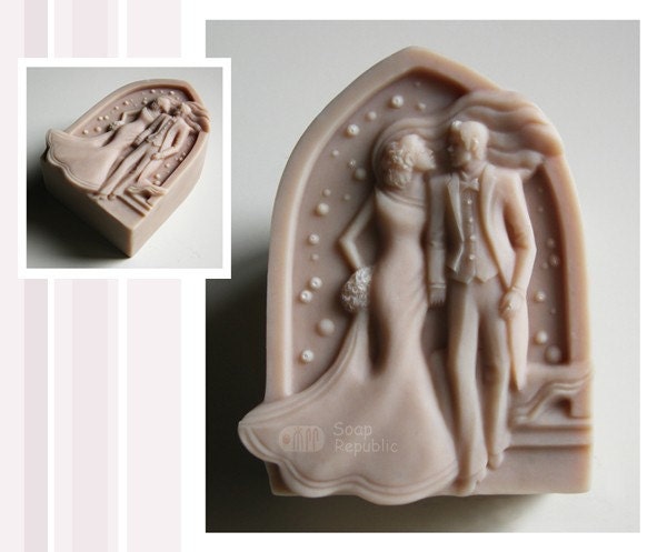 Our Wedding Day Silicone Soap Mold ( Soap Republic )