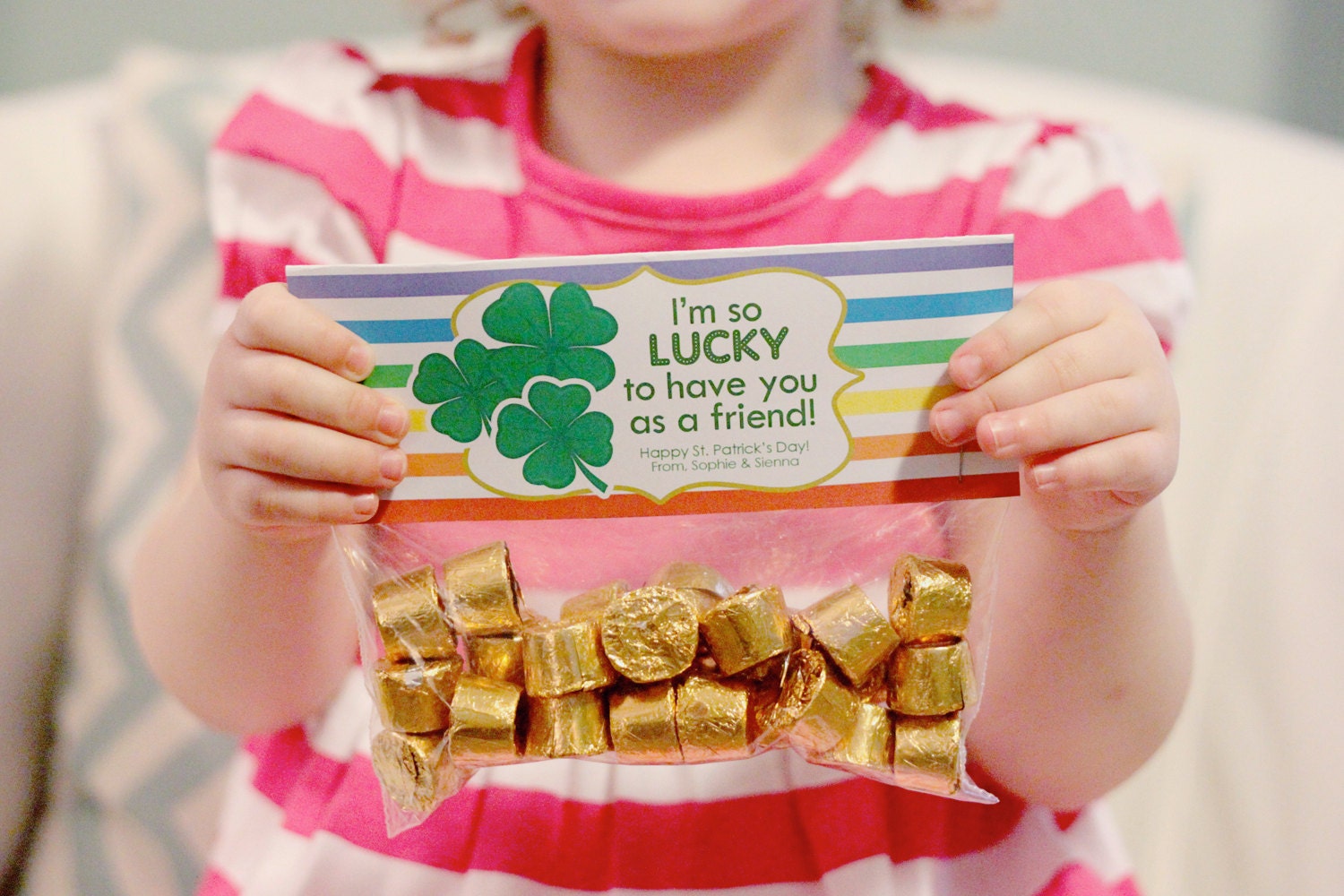 St. Patrick's Day Treat Bag Tags -LUCKY COLLECTION Printable PDF