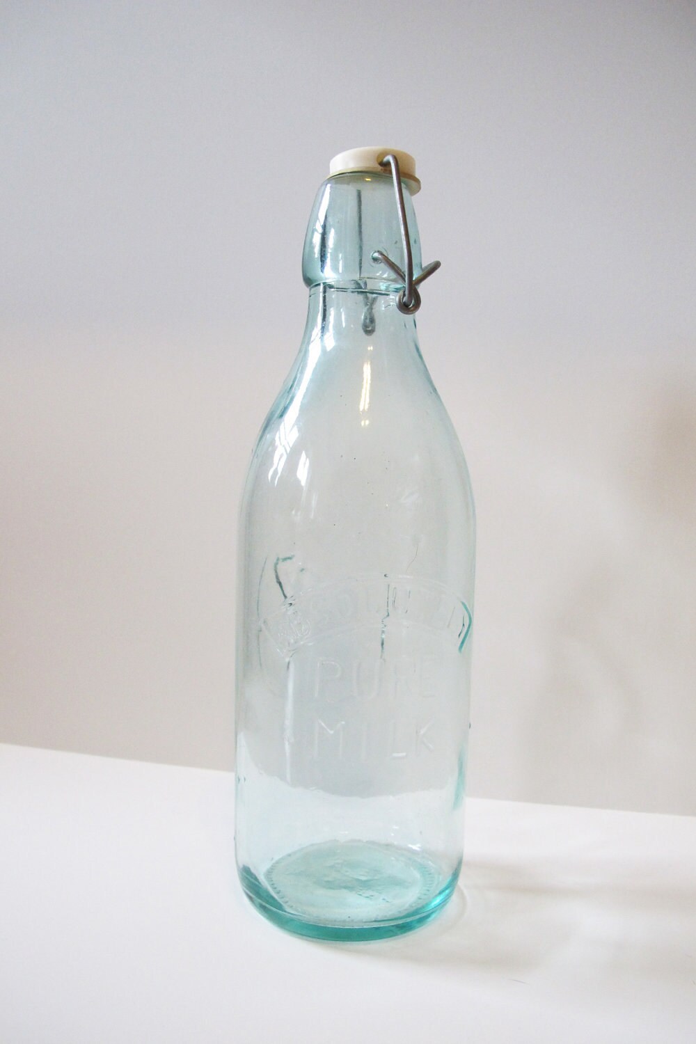 milk bottle glasses
