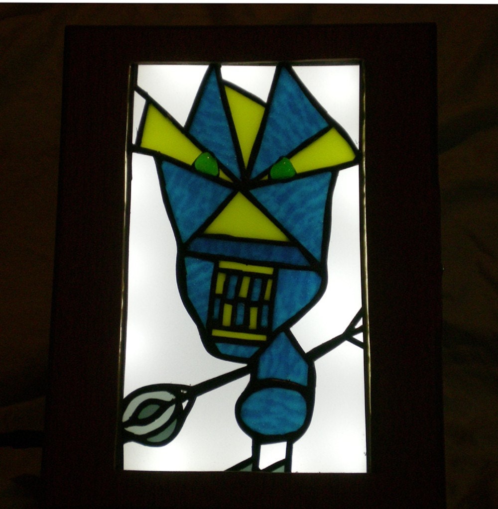Monster Stained Glass Light Box