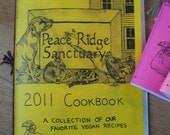 Peace Ridge Sanctuary Vegan Cookbook Zine