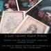 Celtic Raven Triskele Pagan Art Print