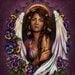 Angel Pansy - Art Print - Brigid Ashwood