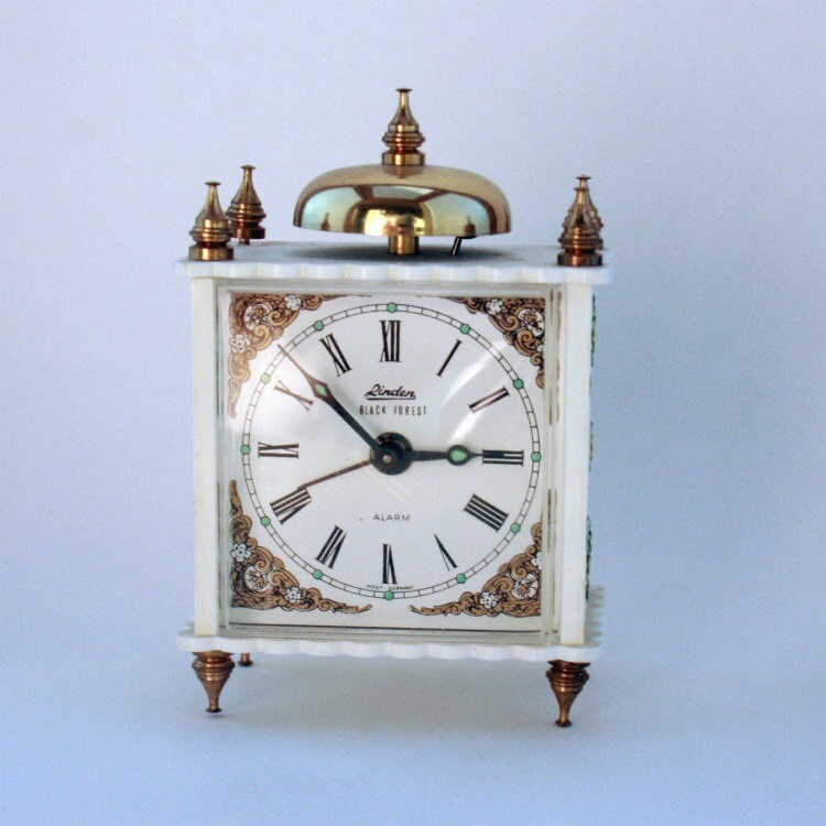 Alarm clock Linden Black Forest West Germany by AGardenCottage