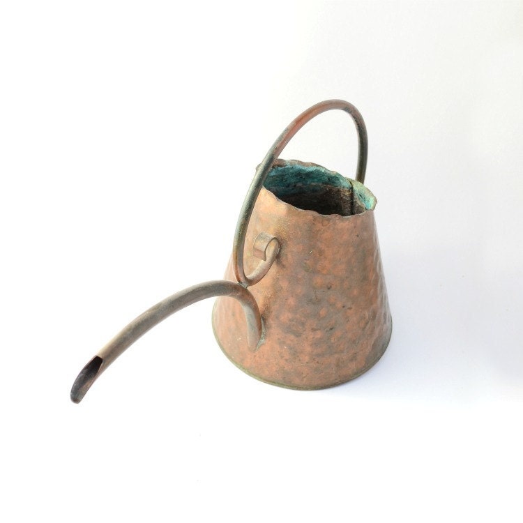 Watering can decorative copper