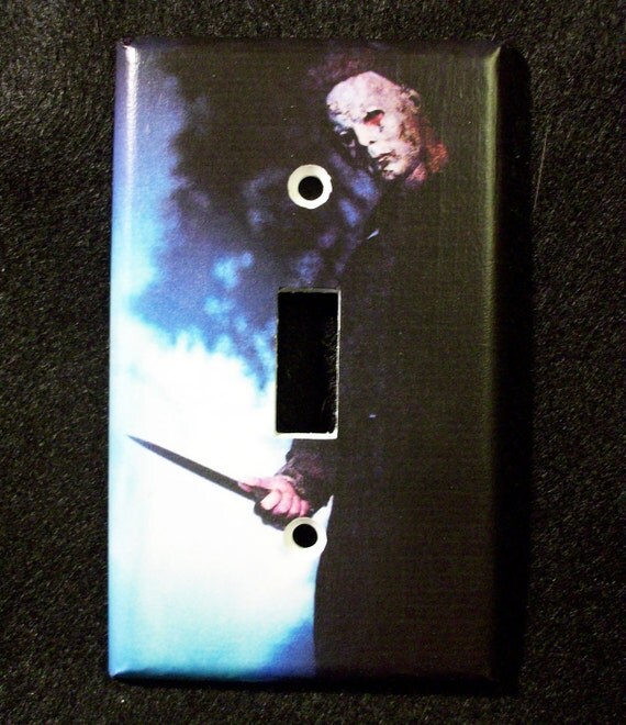Halloween Michael Myers Horror Light Switch by ZombieLoveSquad
