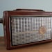 Silvertone 700 Transistor Radio Genuine Top Grain Cowhide Model 1217