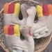 3 Primitive Thanksgiving Turkey Bowl Fillers