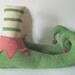 Primitive Christmas Elf Shoes
