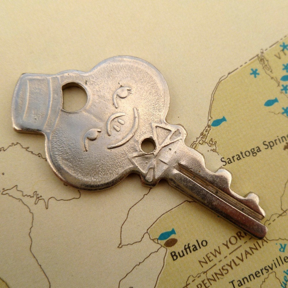 Items similar to Vintage American Tourister Luggage Key on Etsy