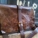 Handmade Leather messenger by Aixa Sobin on Etsy