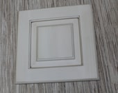 Off White Reclaimed Cabinet Door - create your own art - wall art - reclaimed wood