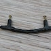 Twig Hardware - tree bark hardware - reclaimed restoration hardware - patina antique bronze - DIY - FREE SHIPPING