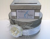 wedding card box money card box gift card holder Custom Made to Order