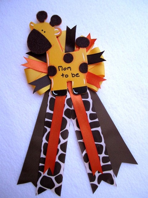 Baby Shower Mom to be Mum Giraffe
