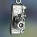 Camera Charm Sterling Silver Cameras for a Photographer