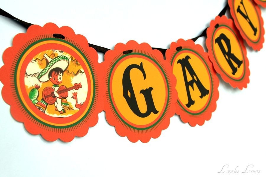 Banner . Vintage Fiesta Collection . by Loralee Lewis
