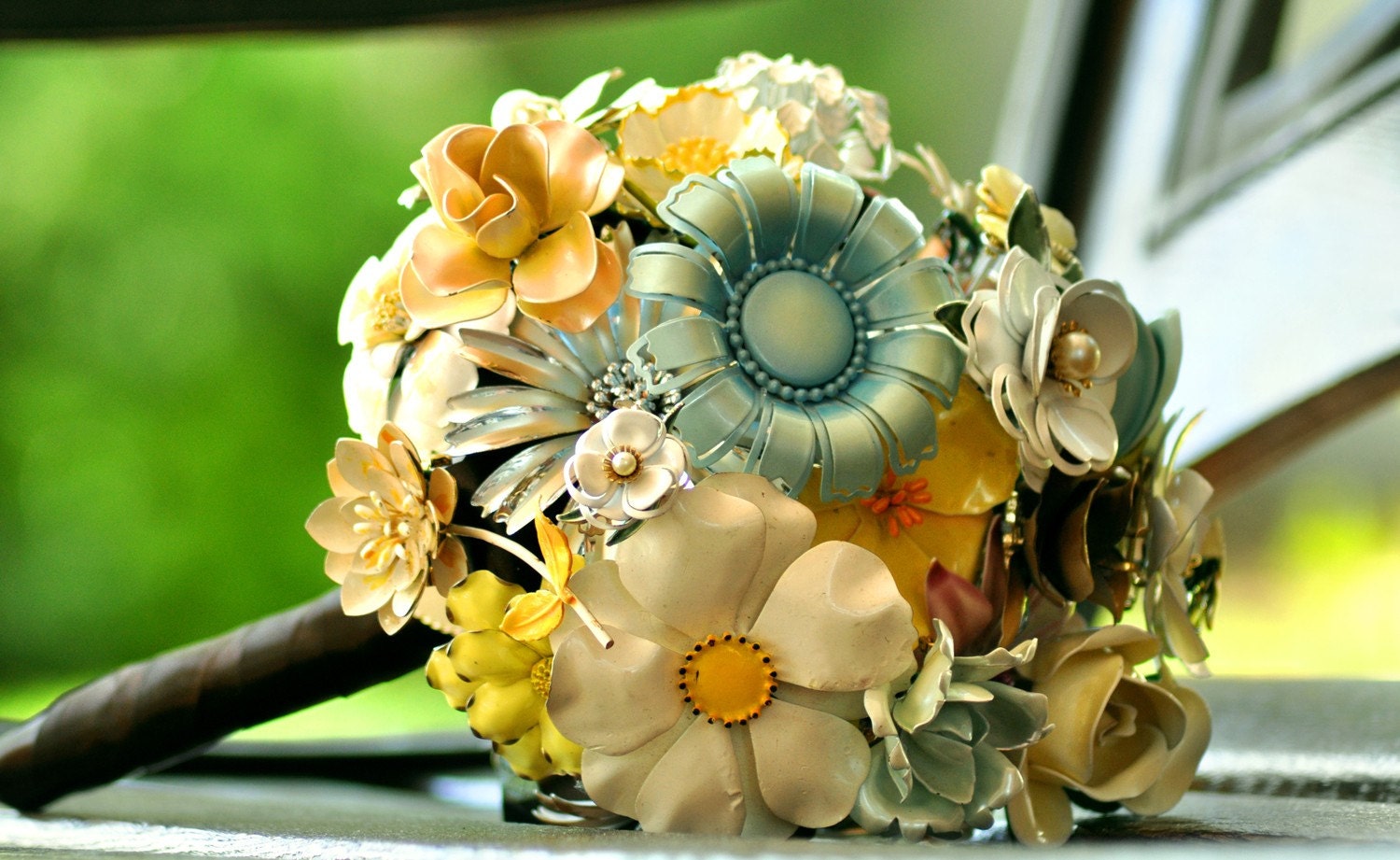 CUSTOM Bridal Jewelry Brooch Bouquet - to fit your colors, style & budget OOAK, vintage wedding bouquet