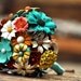CUSTOM Wedding Jewelry Brooch Bouquet - to fit your colors, style & budget OOAK, vintage bridal bouquet
