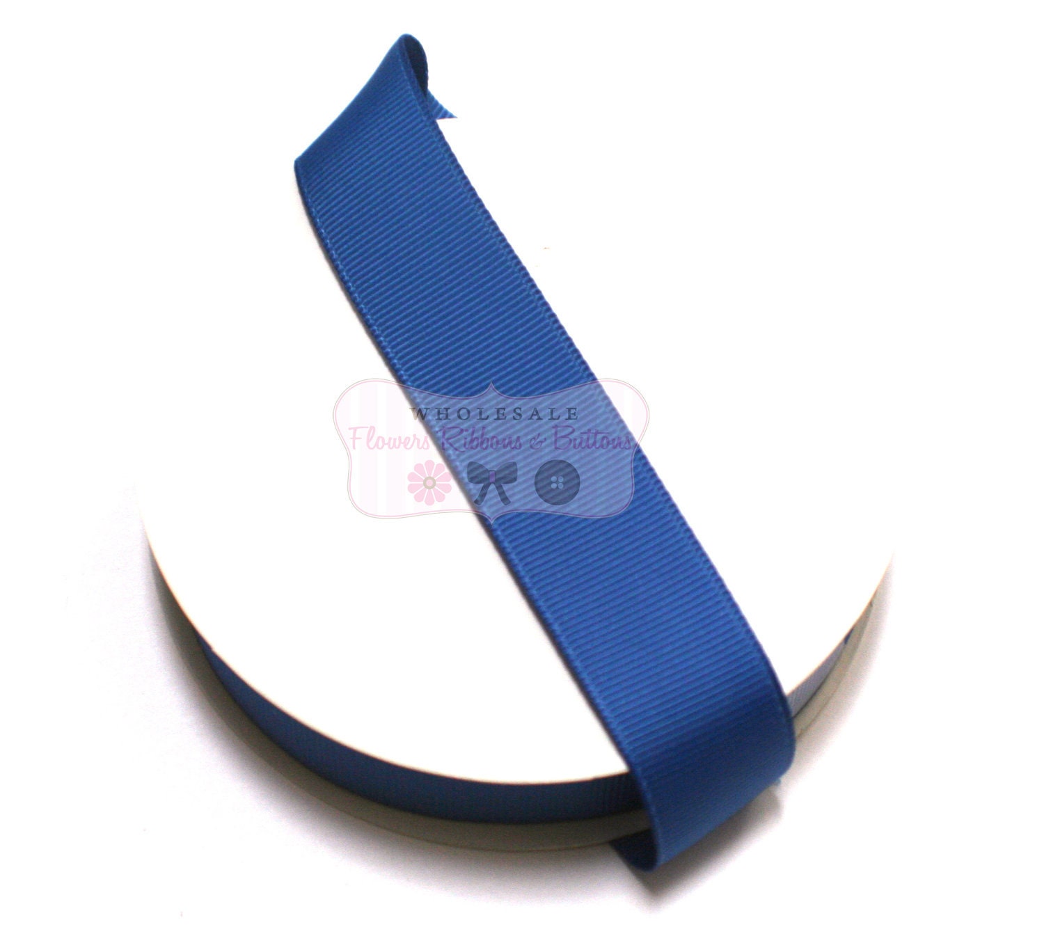 25 yards7/8" Royal Blue Grosgrain Ribbon