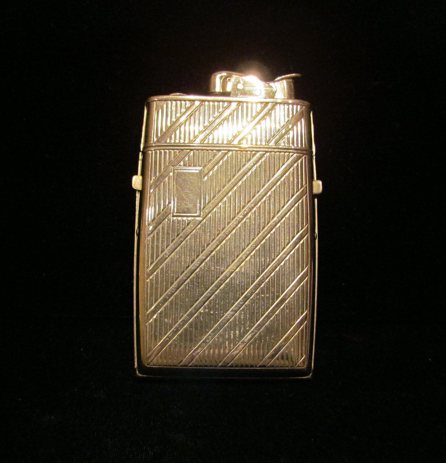 1940's Evans Cigarette Case & Lighter Vintage by PowerOfOneDesigns