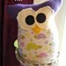My Soft Owl Buddy Owl Pillow Softie Purple Ready to ship Turtle Tummy