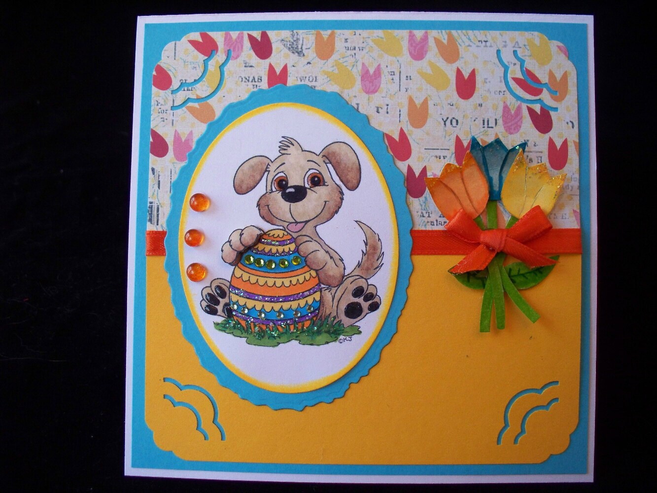 easter card handmade