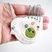 Birdy num num necklace Vol.2- Colourful - FREE SHIPPING- ready to ship OOAK