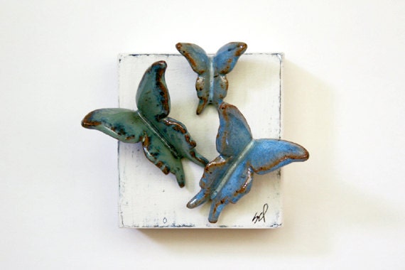 Farm Pond Butterflies - Reserved for Ana