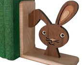 Woodland Bunny Animal Bookend (1)