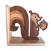 Squirrel Wood Bookend- Heirloom Baby Nursery Children