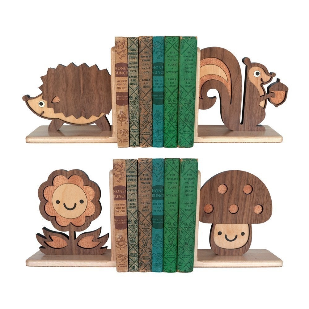 Woodland Forest Friends Bookends Mix / Match (2)