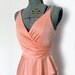 Gorgeous 1970s Peach Dress