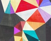 Geometric Abstract Print 12"x16"