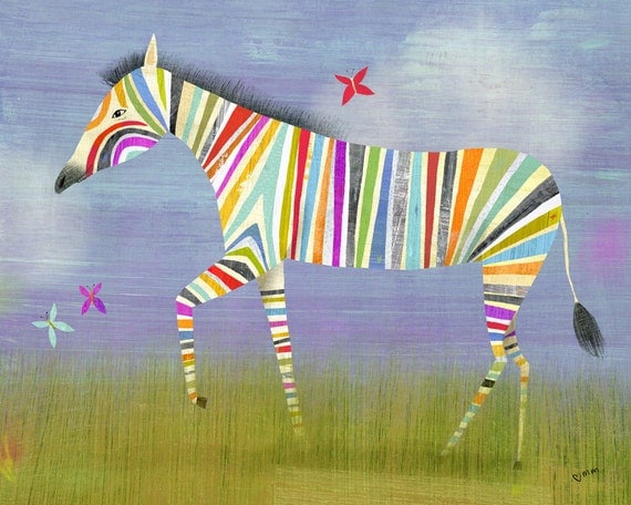Rainbow Zebra