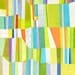Yellow and Green Geo Print