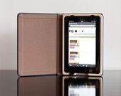 SALE - The Fire Keeper for Kindle Fire Tablet hard case Black/Hickory Brown with Pocket Ships Same Day EXPRESS Shipping