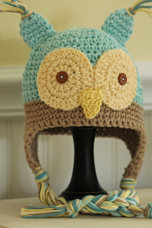 Owly Hat - customize your colors and size