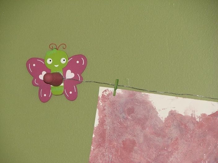 Customize a Kids' hanging art cable, art wire, art display for your beloved munchkin