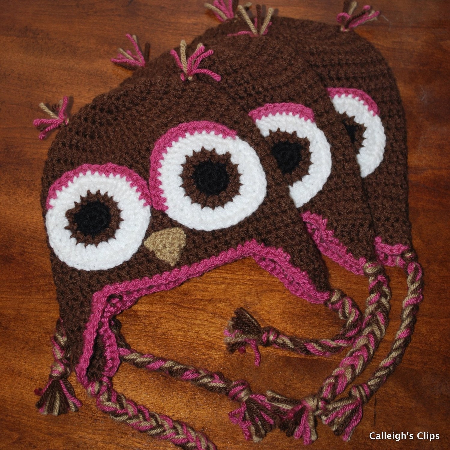 Owl Earflap Hat