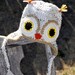 Snow Tweed Owl Earflap Hat - baby, toddler, kids sizes