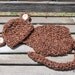 Instant Downloadl Crochet Pattern - No. 7 Chunky Monkey - Cuddle Critter Cape Set  - Newborn Photography Prop