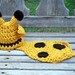 Cuddle Critter Cape - Goldie Giraffe - Newborn Photography Prop -