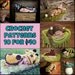 Crochet Pattern Bundle - Cuddle Critter Capes - 10 for 40.00 - digital PDF Files (not finished items)