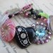 Candy Cane- A Vintage Button Bracelet - Designed and made by Vintage Vamp