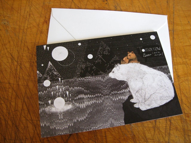 Tomorrow Bear // Greeting Card